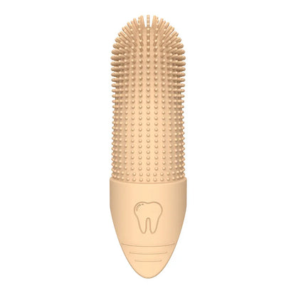 escova de dente amarelo