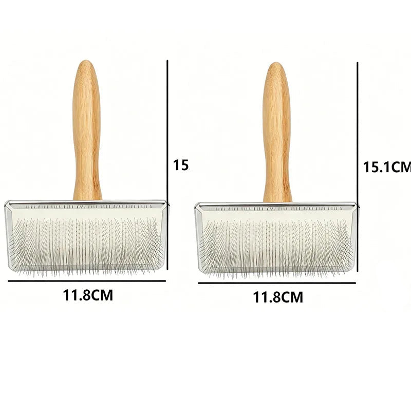 escova para pets 2pçs-g g