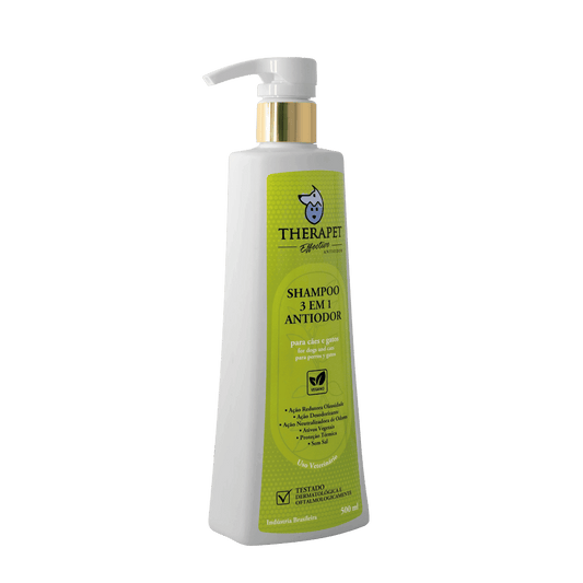 Shampoo 3 em 1 Anti-Odor - 500 ml
