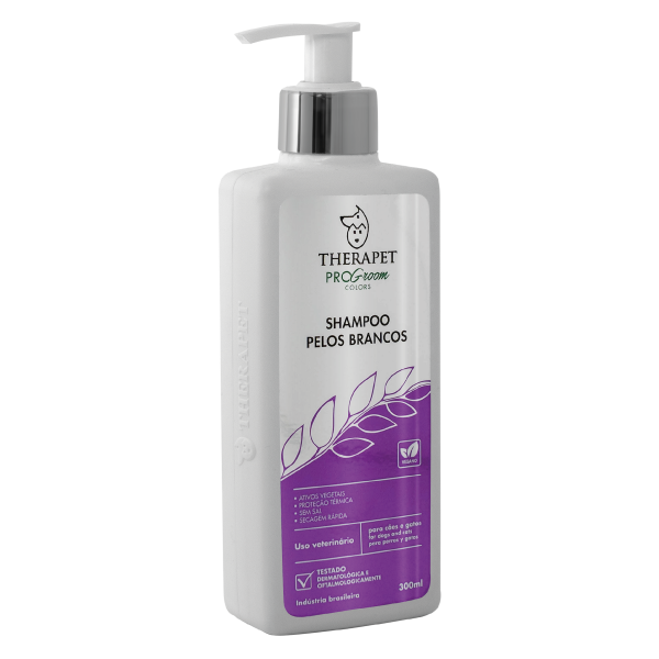 Shampoo para Pelos Brancos - 300 ml